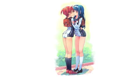 anime lesbian girl sex|anime girl lesbian Search